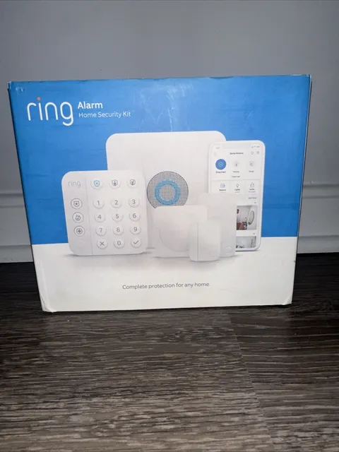 Ring Alarm 8-Piece Security Kit, 2nd Gen Home Security System w/Alexa BRAND NEW