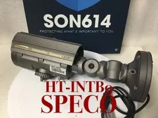 SPECO HTINTB9 Color Camera W/ 5-50mm 650TVL External Focus OSD (SN:4356) TESTED!