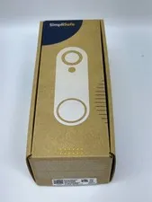SimpliSafe Pro Wired Doorbell Camera Smart Home Security 1080P Video Cam SSDB3