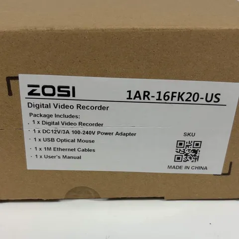 New Zosi Digital Video Recorder Recording Box 1AR-16FK20