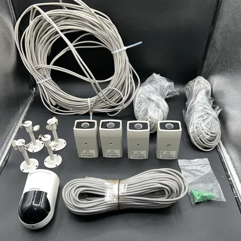 Samsung SSC17WEB B/W Camera Kit (Lot Of 4): SSC-12C x4 Sold AS IS UNTESTED