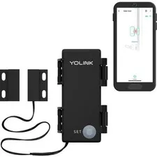 LoRa Outdoor Contact Sensor, Email/SMS/Push Alerts, 1/4 Mile Range