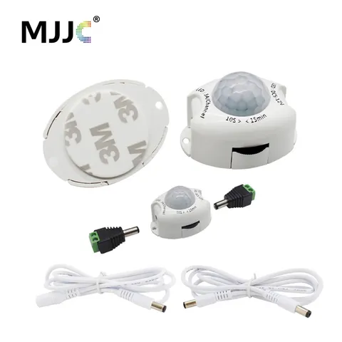 Motion Sensor Light 5V 12V 24V DC Movement Detector Activated Timer Autom
