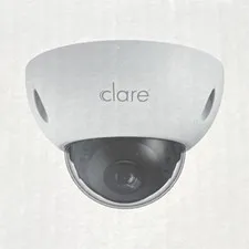Clare CLR-V200-4D28W ClareVision 4MP IP Dome Cam WDR Night Vision White