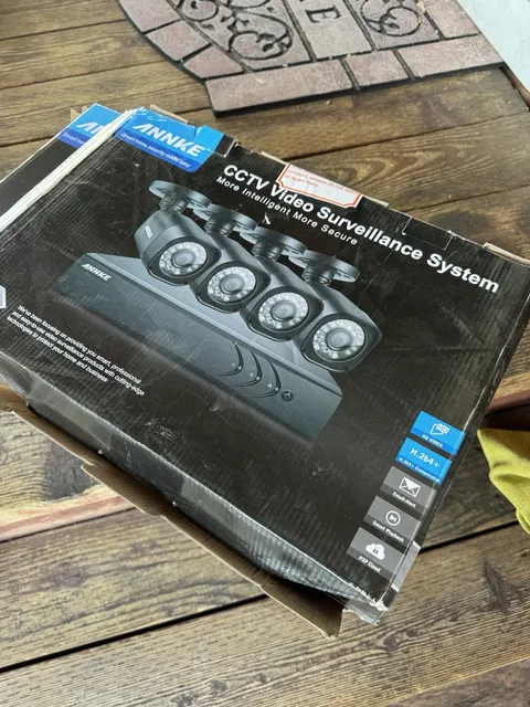 ANNKE 4 Cameras And DVR - 8CH H.264 1080P Security System Outdoor