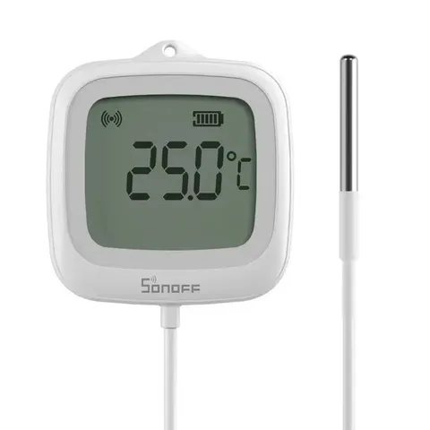 SONOFF CR2477 Smart temperature sensor with external probe, ZigBee 3.0 IP65