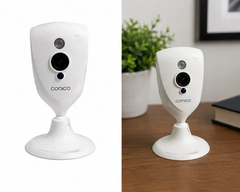 COOICO B12F Wireless IP Security Camera Indoor WiFi Surveillance Cam