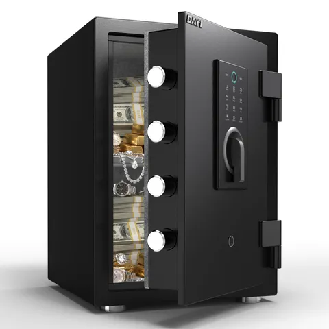 Fireproof Safe, 2.0 Cubic Feet Biometric Fingerprint Fire Proof Safes Box for...