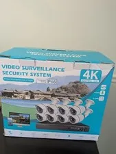 Video Surveillance Security System 4K Ultra HD