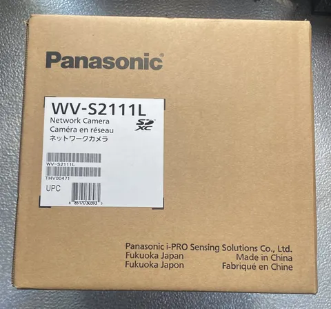 Panasonic WV-S2111L Network Security Camera NEW OPEN BOX