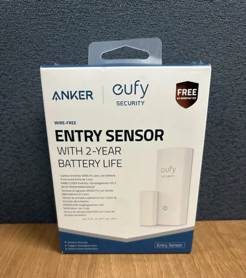 eufy Security Entry Sensor Send Alert Triggers Siren for Doors Windows Detects