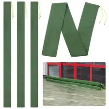 4 Pcs 6' × 6" Long Sand Bags for Flooding - Thickened Canvas Flood 6ft-4Pcs