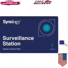 Synology  Camera License Pack for 1 - Expand Your Surveillance Effortlessly