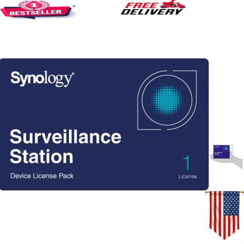 Synology  Camera License Pack for 1 - Expand Your Surveillance Effortlessly
