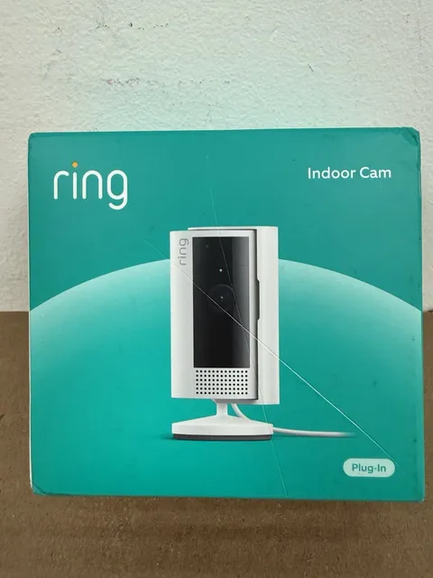 Ring Indoor Cam (2nd Gen) White 1080p HD Plug In New Sealed