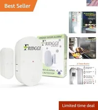 Ultimate Refrigerator Door Alarm with Loud Siren and Easy Setup - Compact Design