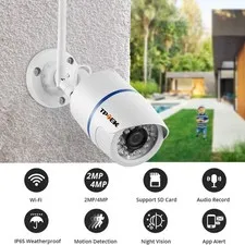 Wireless WiFi IP Camera Outdoor HD Security Camera Waterproof