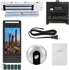 Face Recognition Access Control with Magnetic Lock Palm Vein Reader
