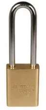 American Lock A3561WO Shackle SFIC Best Prep 2" Shackle Brass