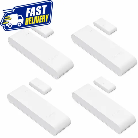 4PCS SONOFF Zigbee Door & Window Sensor Smart Contact Alarm App Control