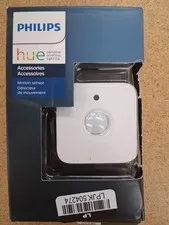 Philips Hue Motion Sensor Wireless Smart Lighting Accessory New (Open Box) *481