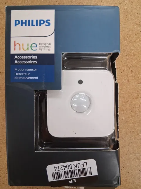 Philips Hue Motion Sensor Wireless Smart Lighting Accessory New (Open Box) *481