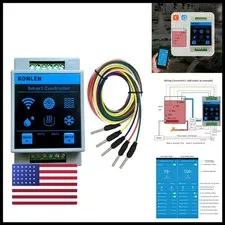 Gonlen Tuya Smart Home Water Level Sensor Wifi Controller Leakage Flood Alarm