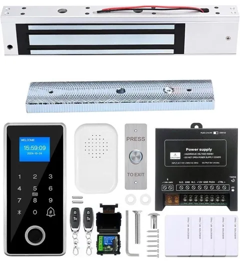Complete Waterproof Fingerprint Access Control System with RFID Keypad Same day