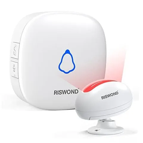 Wireless Motion Sensor Door Chime: Business Entry Doorbell 1 Rreceiver 1 Sensor