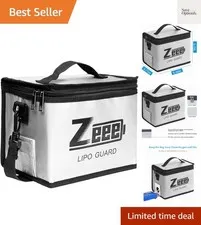 Fireproof Explosionproof Large Capacity Battery Storage Guard Pouch for Lipo ...