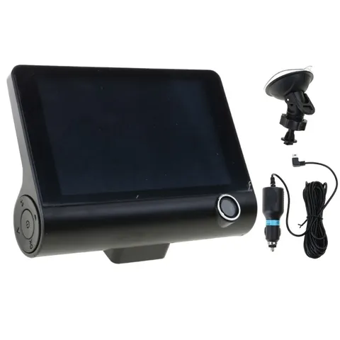 Full High-Definition Dual-Lens Car DVR Camera inch LCD-Screen