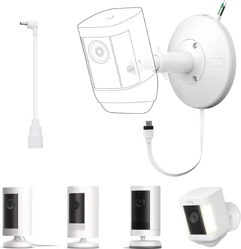 Hardwired Kit for Ring Cams (Outdoor Cam Plus, Spotlight Cam Pro/Plus,Stick up C