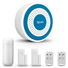 Alarm System for Home Security, Wireless Alarm System with 120dB, Motion Dete...
