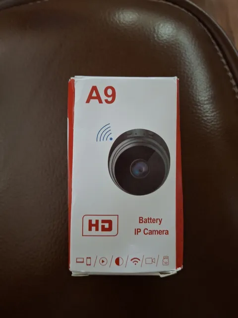 A9 Mini WiFi Camera featuring 1080P Full HD resolution and wireless IP...