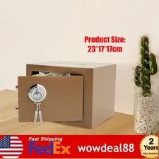Mini Safe Box, Coin operated Security Box with Mechanical Keys Q235 Steel