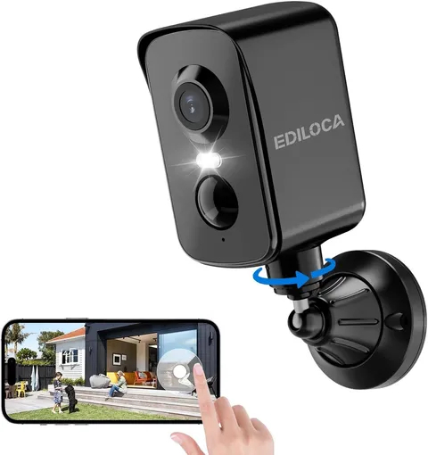 Camara De Seguridad Solar HD Wifi Inalambrica Con Vision Nocturna Para Exterior