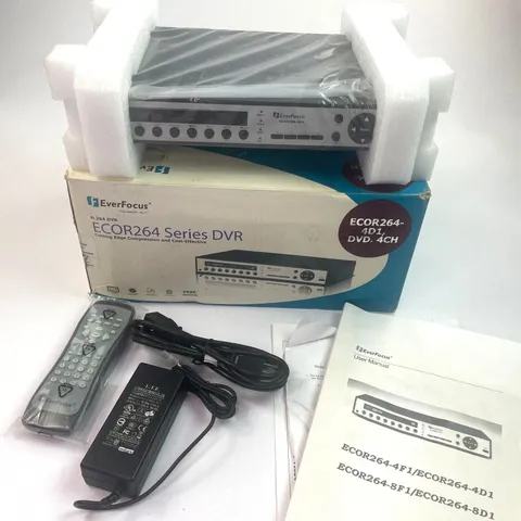 EverFocus ECOR264-4D1 DVR Security Camera Video Recorder 500GB New Open Box READ