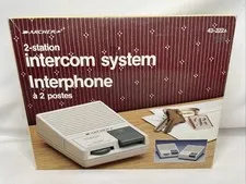 Archer Radio Shack Archer 2-Station Intercom System Vintage New Unused