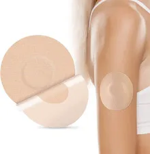 25Pack Libre Sensor Covers Waterproof Latex-Free Freestyle Lingo Overpatches for