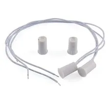E-outstanding 2 Pcs Recessed Door Window Magnetic Switch Wired Home White