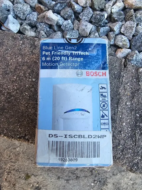 Bosch ISC-BDL2-WP6G Blue Line Gen 2 Pet Friendly TriTech Motion Detector - New