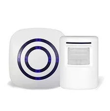 Infrared Motion Sensor Alarm Entry Alert Vistor Doorbell Home Security Drivew...