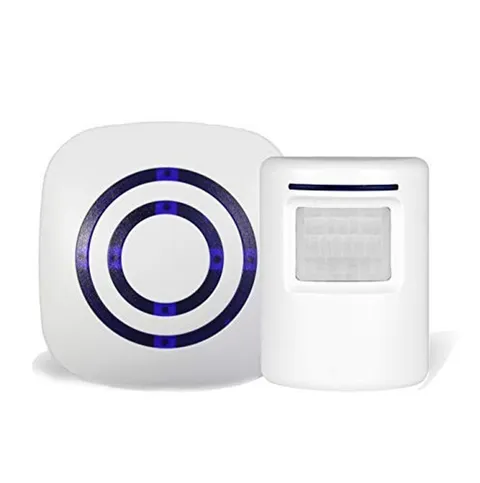 Infrared Motion Sensor Alarm Entry Alert Vistor Doorbell Home Security Drivew...