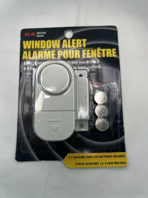 Door & Window Burglar ALARM Security LoUd SOUND System Hotel travel w/ batteries