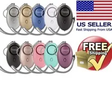 Personal Alarm for Women Men 10 Pack 140DB Emergency Self-Defense Multi-colors