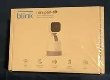Blink Mini Pan Tilt Indoor Rotating Plug-in Smart Security Camera White NEW