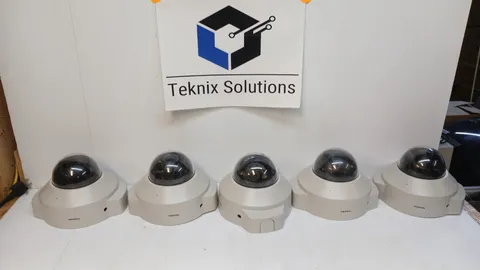 Lot of 5 TOSHIBA IK-WD01A Network Dome Cameras