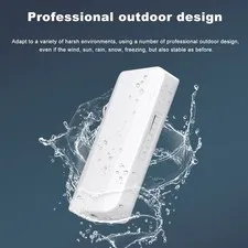 Wireless Bridge For Outdoor Surveillance And Security Cameras 5.8G No Wirin LCFY