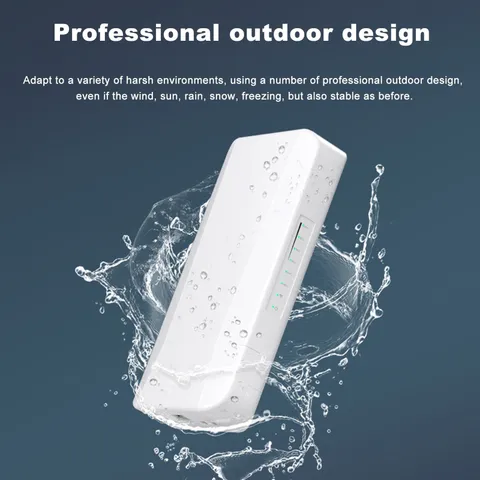 Wireless Bridge For Outdoor Surveillance And Security Cameras 5.8G No Wirin LCFY