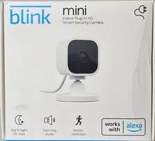 Blink Mini Indoor 1080p HD Smart Security Camera Wi-Fi Alexa BCM00300U New